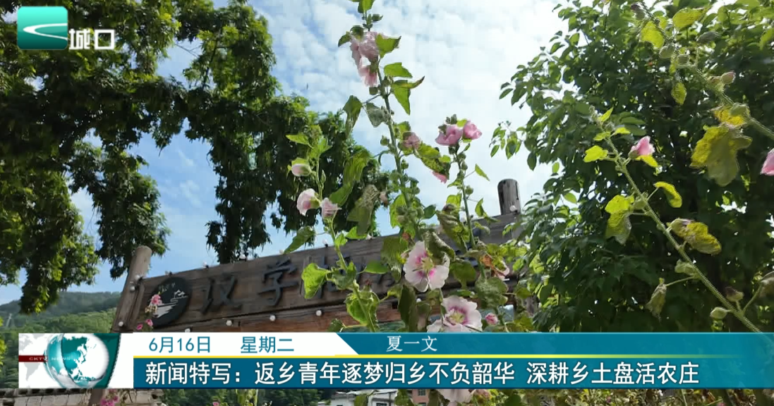 
新闻特写：返乡青年逐梦归乡不负韶华 深耕乡土盘活农庄